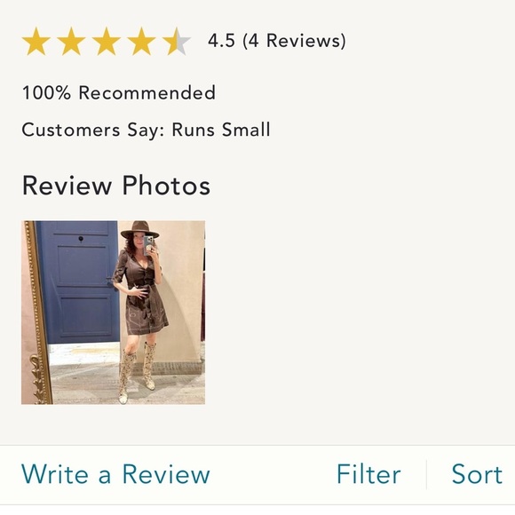 🎉RARE 🎉🌟LAST ONE🌟Anthropologie NWT Love The Label Ines Denim
Mini Dress size L. - Picture 9 of 12